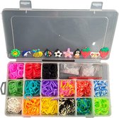 Loombands starters pakket 1500 + toebehoren.