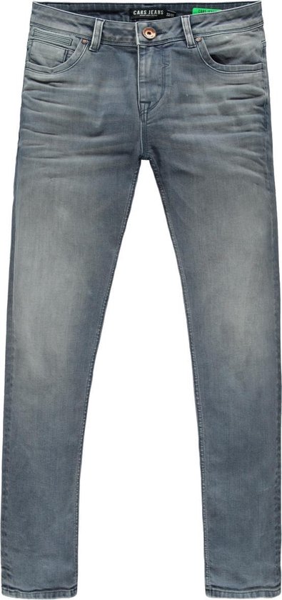 Cars Jeans Heren Jeans Blast London Magnette - Kleur: Grey Blue - Maat: 32/36