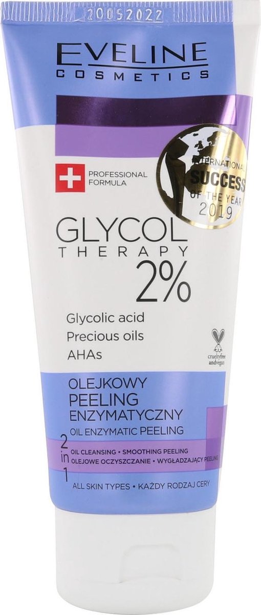 Eveline Cosmetics Glycol Therapy 2% Oil Enzymatic Peeling 100ml.