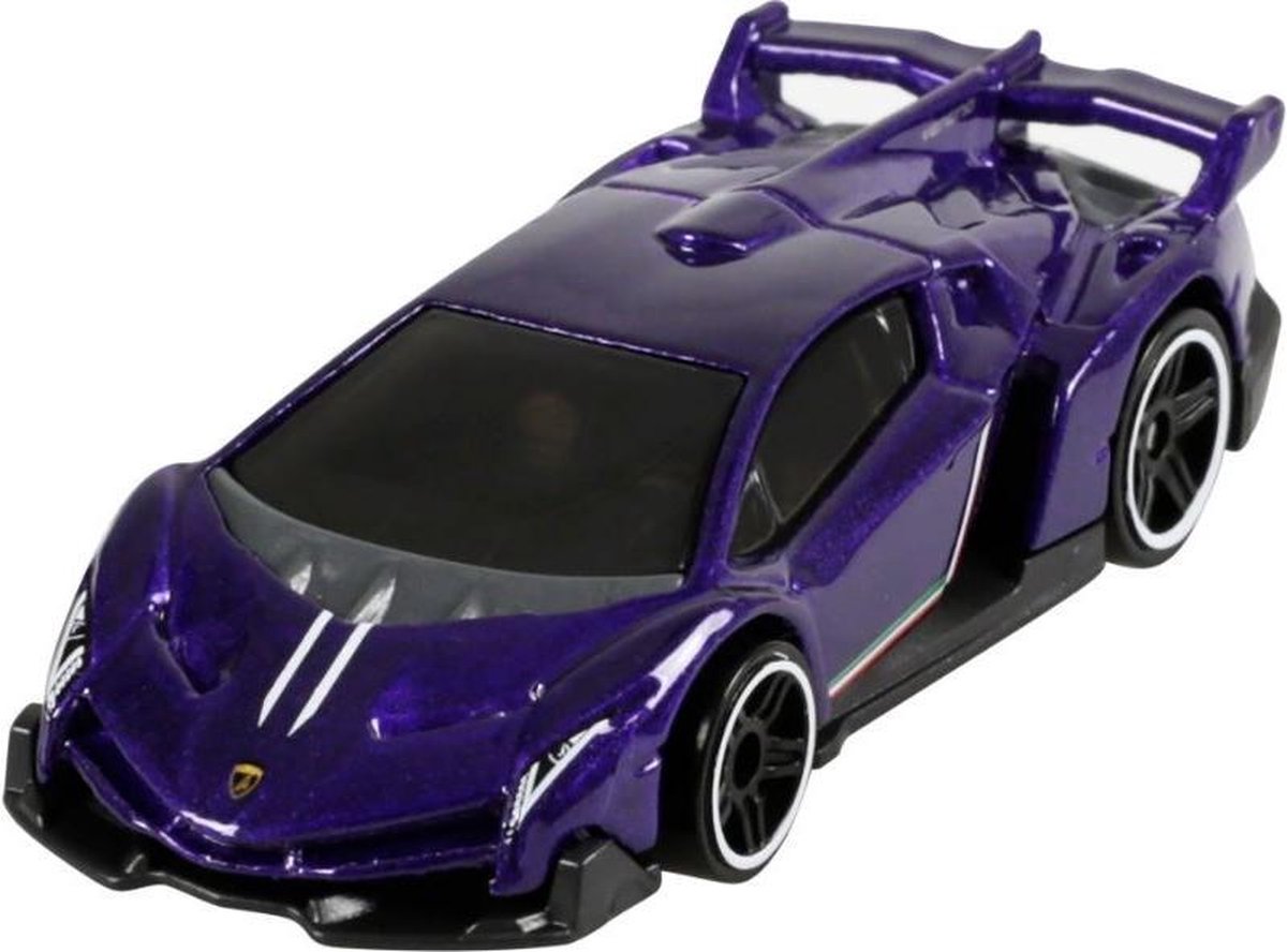 Coffret Voiture Hot Wheels Lamborghini 7,5 X 2,5 Cm Acier 5 pièces