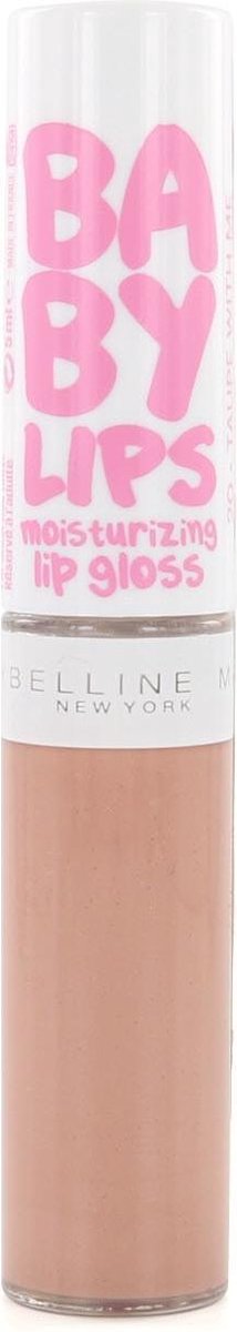 Maybelline Babylips Lipgloss - 20 Taupe With Me - Nude - Maybelline