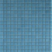 Alberello Mozaiek Glas lichtblauw 2,0x2,0x0,4 cm -  Blauw Prijs per 1,39 m2.