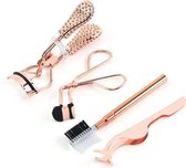 Professionele wimperkruller set - Rosé goud - eyelash curler - wimperkruller - wimpers - wimperlifting set - make-up accessoires - wimperkrultang - persoonlijke verzorging - wimperextensions 