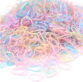 1000 STUKS - Kleine elastiekjes in diverse kleuren - Elastieken - Elastiek - Kantoor elastiekjes - Kantooraccessoires - Elastieken om post mee te binden - Verrekbare elastieken - Elastiek - Meerdere kleuren - Massa voordeel - Elastiek binden - Rubber