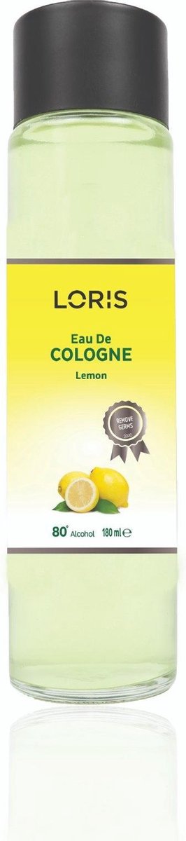 Loris Parfum - Lemon - Turkse eau de cologne - 400 ml - Desinfecterend