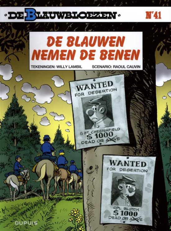 Cover van het boek 'Blauwbloezen 41 Nemen De Ben'