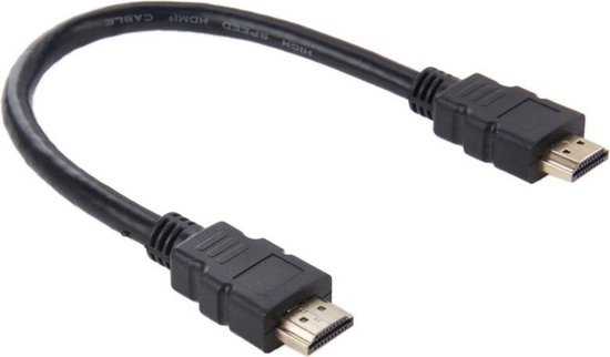 By Qubix - HDMI kabel 0.15M (kort) - HDMI 1.3 versie - High Speed 4K - HDMI  Male naar... | bol.com
