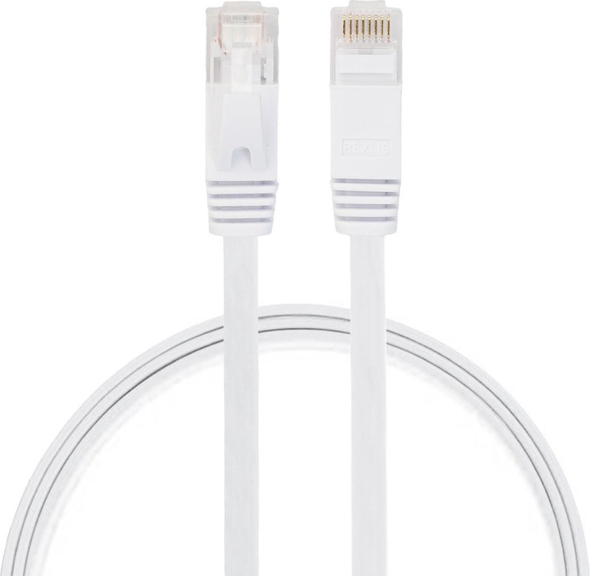 Par câble Qubix 0,5 mètre blanc Câble CAT6