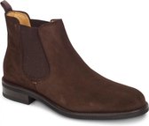 Steppin' Out Mannen Chelsea 2 Boot Suede Bruin Suède Maat: 42