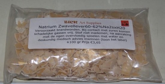 Natrium Zwavellever 100 gram