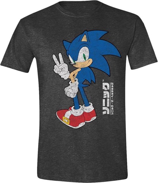 Sonic Victory Japanese TShirt Dark 