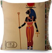 Kussenhoes Afrika Egypte Collectie 11 afbeelding 6 (achtergrond is geel/oranje)