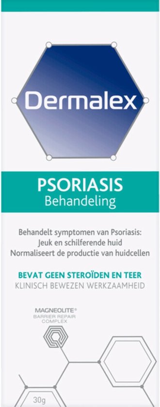 Dermalex Repair Psoriasis Crème - voor de behandeling van symptomen van psoriasis - 30 gr