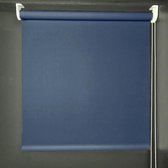 Rolgordijn blauw 210x230 lichtdoorlatend