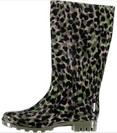 Xq Footwear Regenlaarzen Dames Rubber/synthetisch Groen Maat 40