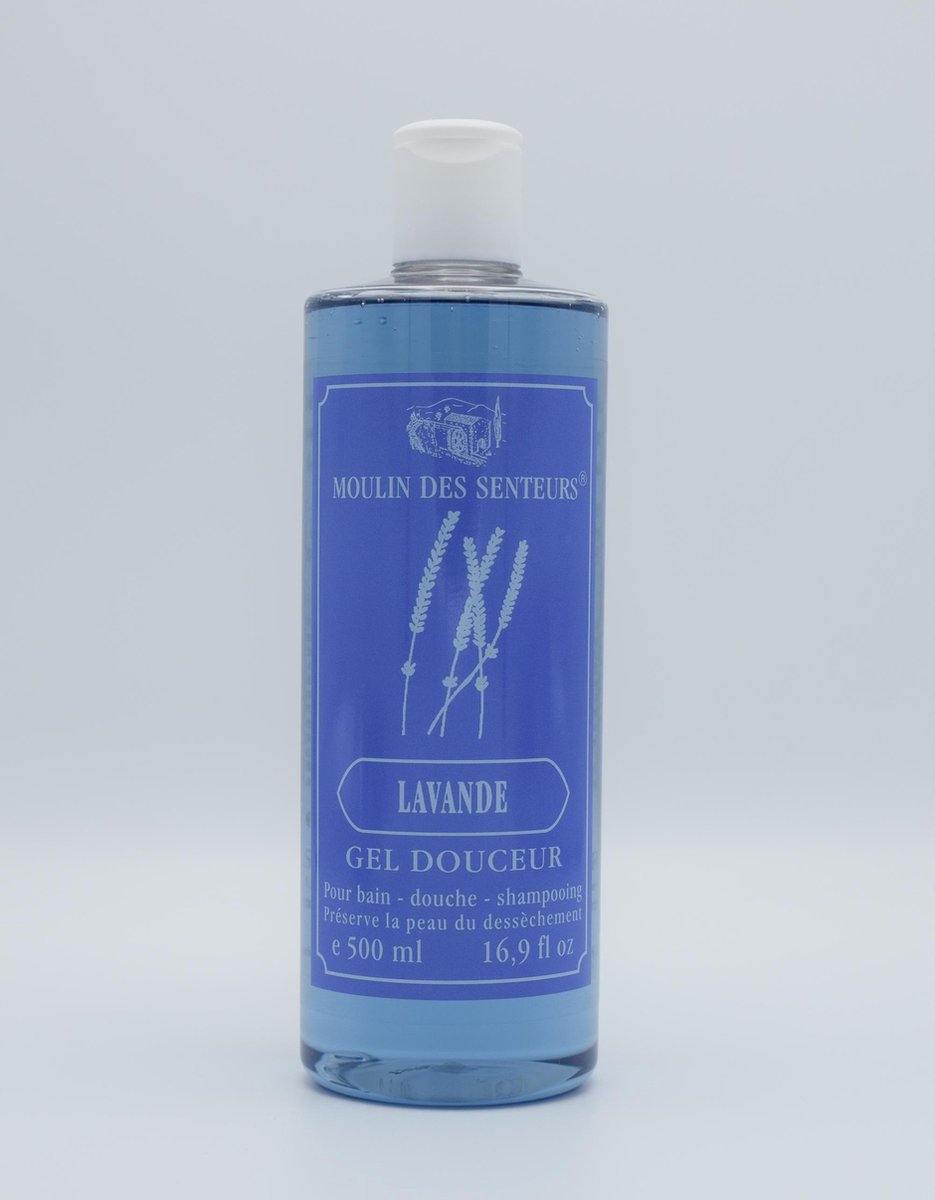 3 in 1 douchegel lavendel 500 ml Moulin des Senteurs - douchegel - badschuim - shampoo