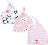 JillyBee - Newborn - Mutsje - Mutsjes - 3pack - Poes - Poesjes - Kat - Katjes - Meisje