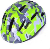 Pro-Care Fietshelm Mountainbike helm, Met LED achterlicht, Verstelbare kinderhelm, 52-56 cm, Yellowstripe-Hammer, 3 tot 12 jaar.
