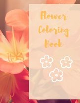 Flower Coloring Book