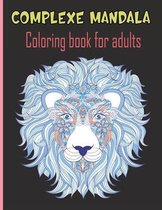 Complexe mandala Coloring book for adults
