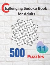 Challenging Sudoku Book for Adults Volume 11
