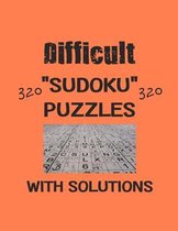 Difficult 320 Sudoku Puzzles with solutions