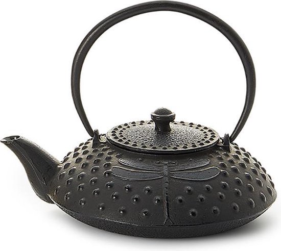Theepot - Theepot Wutai - Gietijzeren Theepot 550 ml met zeef