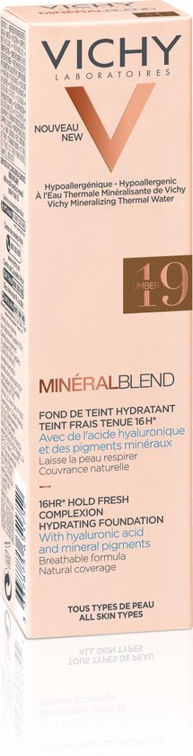 Vichy Minéralblend foundation - 19 Umber - 30ML - natuurlijke dekking