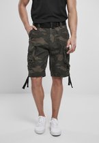 Urban Classics Cargo Korte broek -4XL- Savage Vintage Cargo Zwart/Bruin