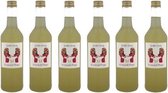 de Limonade Meisjes Limonade Siroop - Gember - 6x Fles 500ml