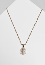 Urban Classics Ketting Small Dollar Goudkleurig