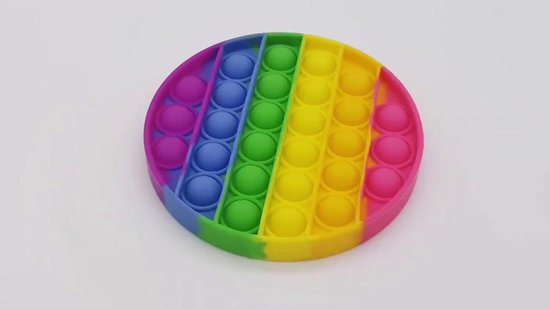 Fidget Toy Pop It Rainbow Anti Stress Speelgoed Fidget Pad bol