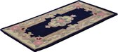 AUBUSSON blauw – wol – vloerkleed – handtufted – met backing