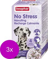 Beaphar No Stress Navulling Hond - Anti stressmiddel - 3 x 30 ml