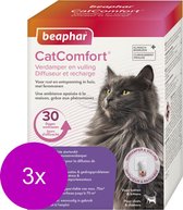 Beaphar Catcomfort Starterskit Compleet - Anti stressmiddel - 3 x 48 ml Incl Diffuser