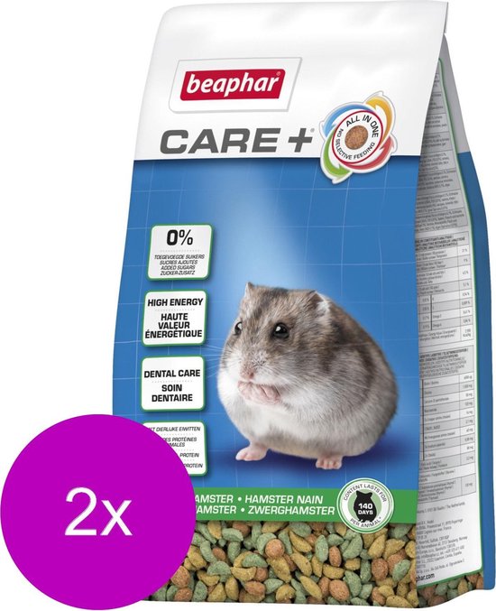 Beaphar XtraVital Care Dwarf Hamster 2 pcs 700 gr