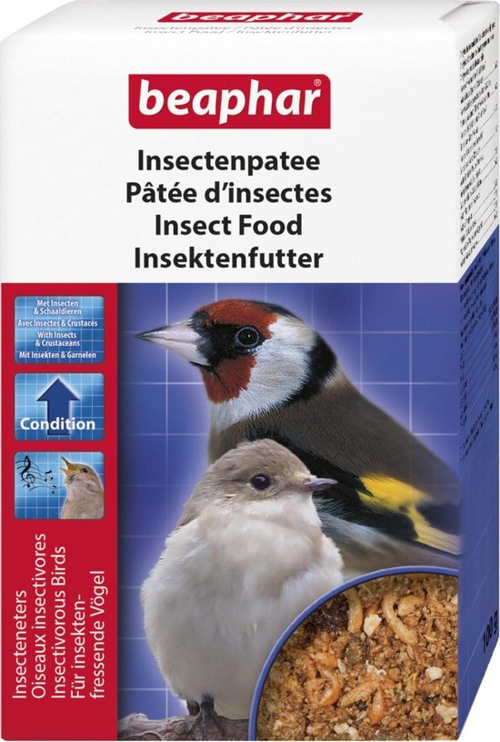 Beaphar Insectenpate Vogelvoer - 100 gr