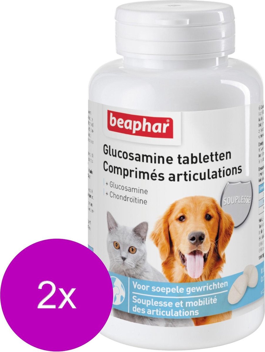 Beaphar Tabletten Voedingssupplement Gewrichten - Spieren - 2 x 60 | bol.com