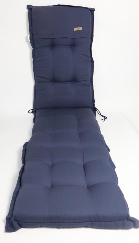 Verstikkend Autorisatie Technologie Deckchair kussen Kiano Canvas Blue | bol.com