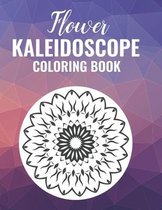 Flower Kaleidoscope Coloring Book