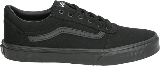Vans Ward Canvas Heren Sneakers - Black/Black - Maat 44 | bol.com