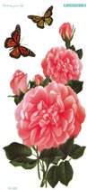 Temporary tattoo | tijdelijke tattoo | fake tattoo | Japanse Camellia - Japanese Camellia | 100 x 210 mm