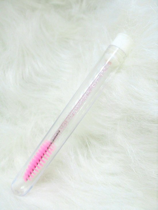 Wimper borstel in buis Lash brush Wimperextensions borstel