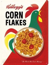 Wandbord - Kelloggs Corn Flakes