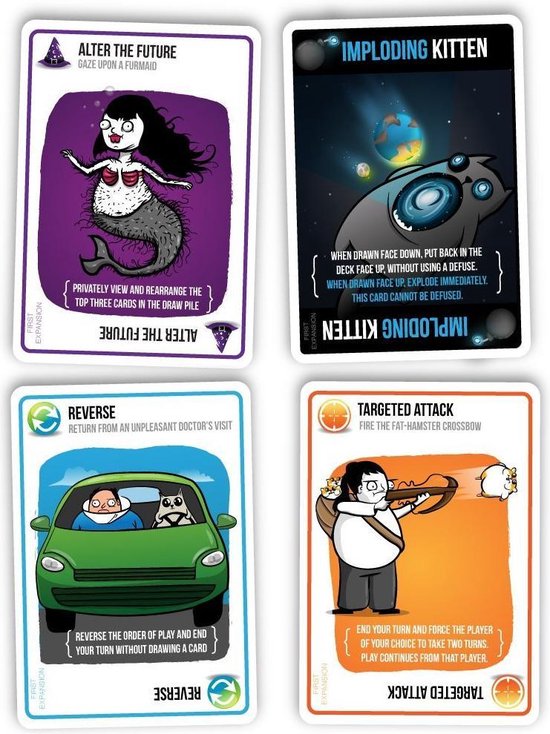 Jeu Exploding kittens Exploding Kittens : NSFW Version