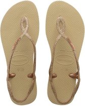 Havaianas Luna Premium II Dames Slippers - Beige - Maat 35/36