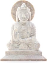 Boeddha Steen – Antieke Finish – Teaching (10 cm)