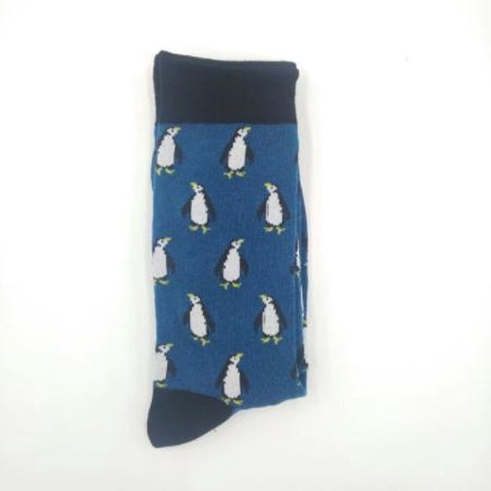 Chaussettes Homme Pingouin Imprimé Bleu 40-46 | bol.com