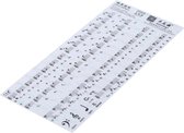 Jumalu piano/keyboard - pianostickers - leer noten lezen - verwijderbaar - geschikt voor 49, 61 en 88 toetsen