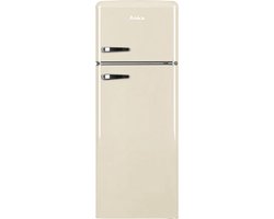 Amica AR7252C - Retro - Koel-vriescombinatie - Crèmekleur - 245 L - H 166.5 cm B 55 cm
